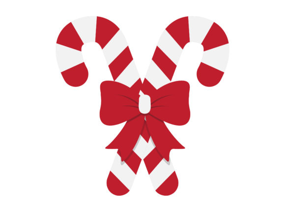 A CandyStick Christmas Vector Illustration for Your Graphics