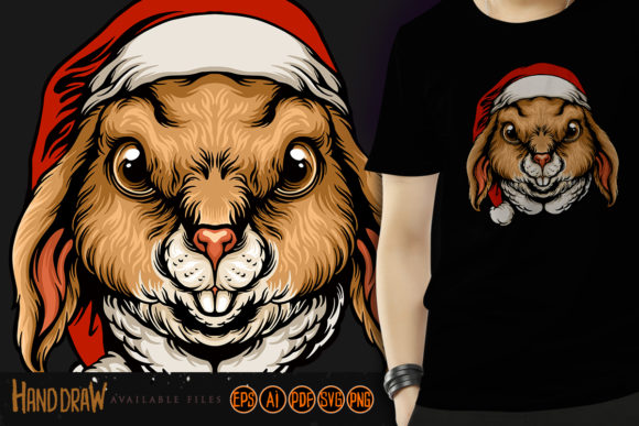 A Craft-Savvy Review of Christmas Cute Bunny Hat Graphics