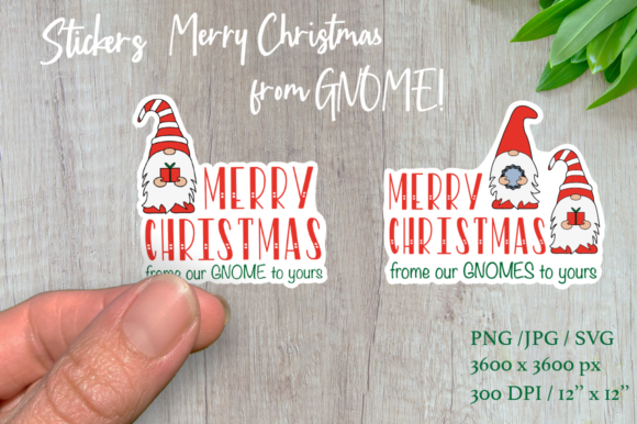 A Festive Gnome Graphic for Crafting & Illustration