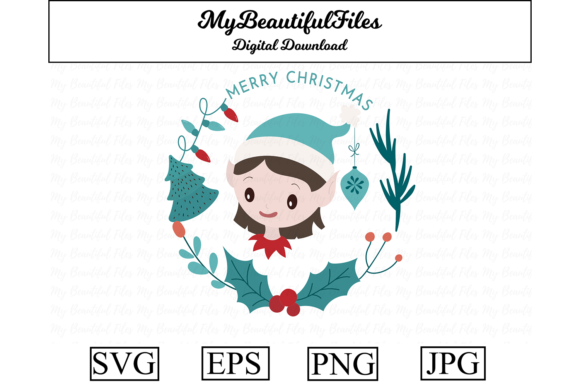 A Festive Graphics Asset for Editorial Holiday Illustrations