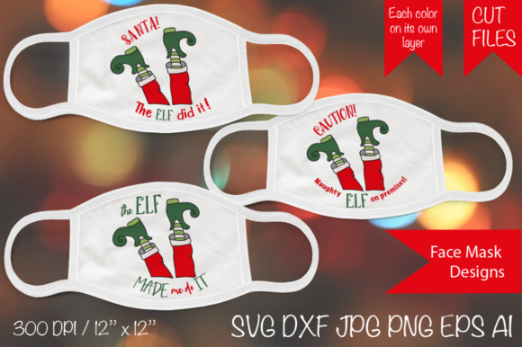 Beyond Masks: A Designer's View of the Elf Christmas SVG