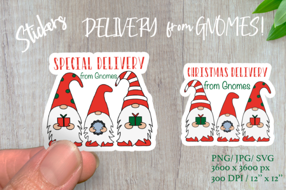 Christmas Gnomes Graphics for Festive Editorial Design