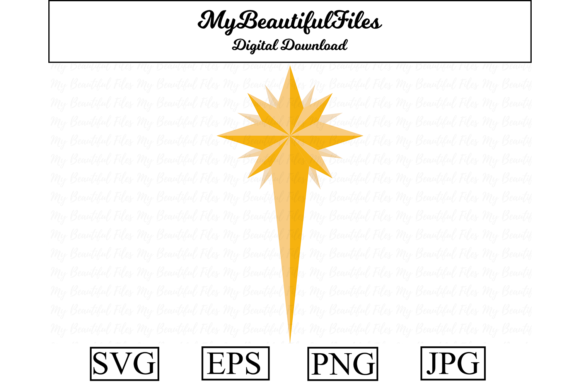 Christmas Star Clipart Design for Professional Brand Graphics