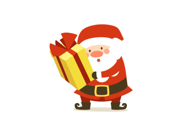 Evaluating Santa Holding Box: A Designer's Take for Embroidery