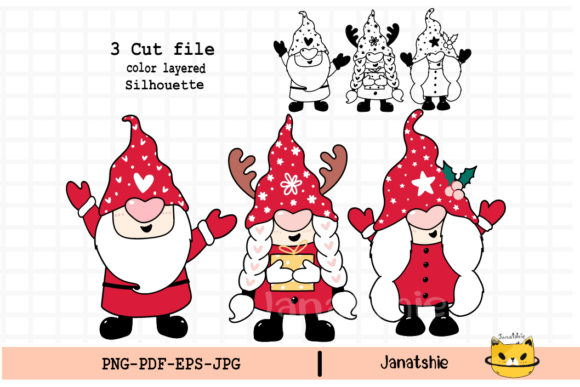 Reviewing Cute Tree Gnomes Christmas Clipart Graphics